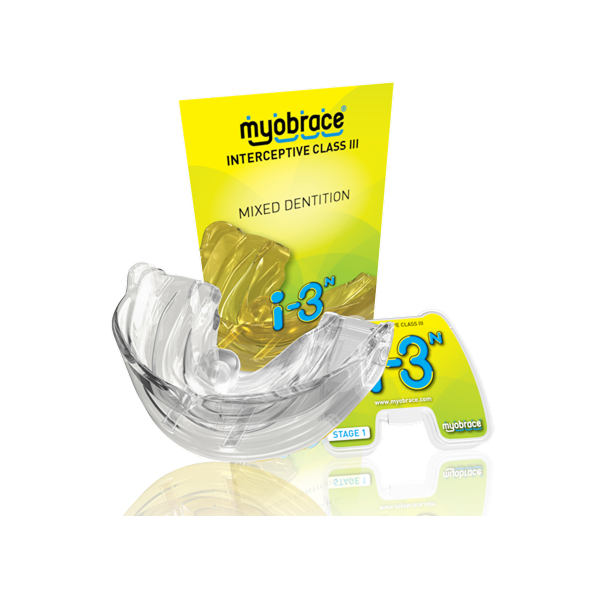 i-3nMc (i-3N) Myobrace без каркаса Этап 1 при аномалиях III кл. MEDIUM / Прозрачный (MRC)