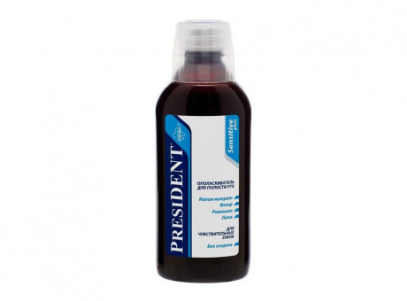 Ополаскиватель SENSITIVE plus 250 мл (PresiDENT)